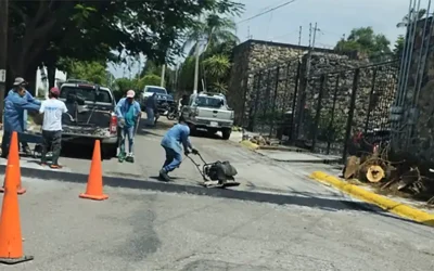 Instalación de dos reductores de velocidad y sus señalamientos en calle San Francisco.